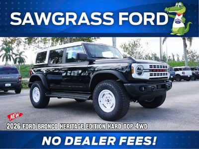 2026 Ford Bronco Heritage Edition