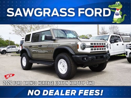 2026 Ford Bronco Heritage Edition HardTop 4WD