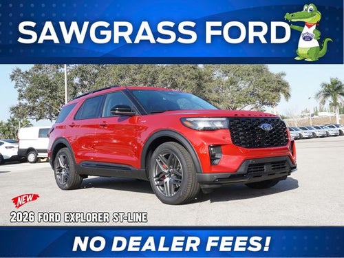 2026 Ford Explorer 4DR RWD ST-LINE