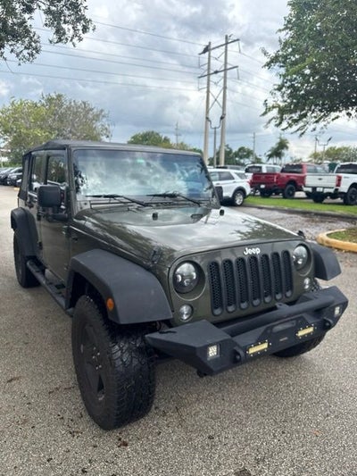 2016 Jeep Wrangler Unlimited Base