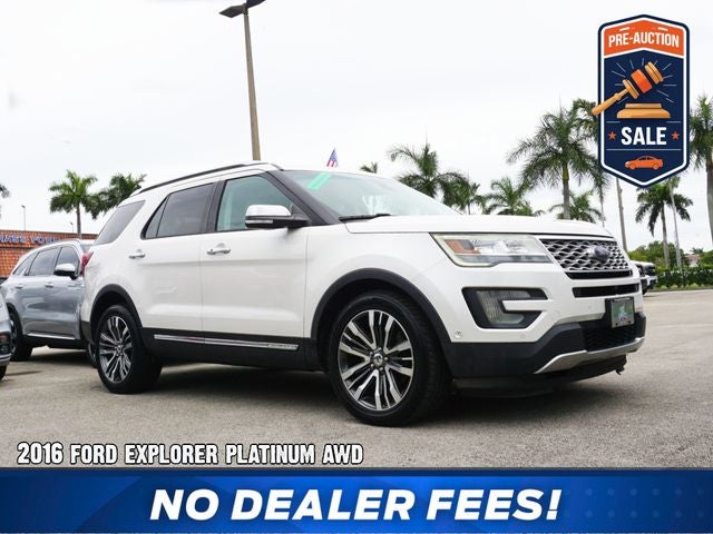 2016 Ford Explorer Platinum