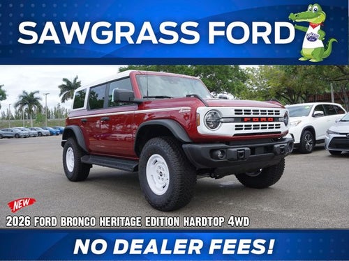 2026 Ford Bronco Heritage Edition