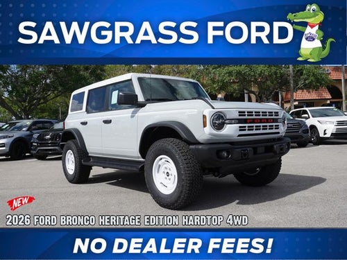 2026 Ford Bronco Heritage Edition