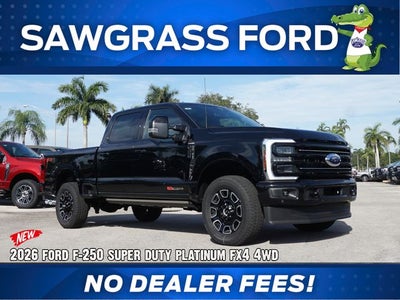 2026 Ford F-250SD F-250® Platinum®