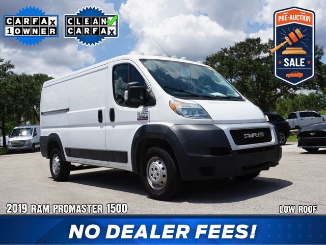 2019 RAM ProMaster 1500 136 WB Low Roof Cargo