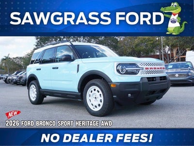 2026 Ford Bronco Sport Heritage