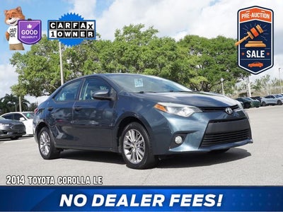 2014 Toyota Corolla LE