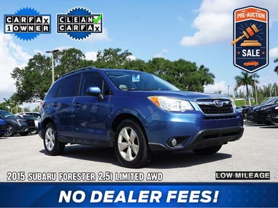 2015 Subaru Forester 2.5i Limited