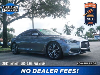 2017 INFINITI Q60 3.0t Premium