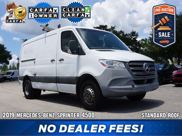 2019 Mercedes-Benz Sprinter 4500 144 WB Standard Roof Cargo