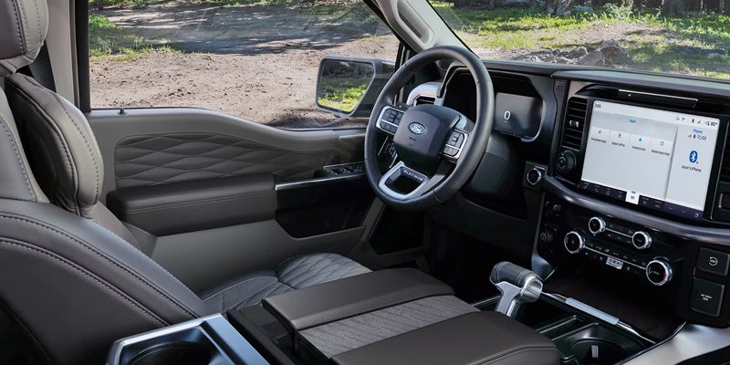 2026 Ford F-150 interior featuring spacious seating and comfortable cabin design in Sunrise, FL